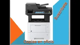 como sacar copias en kyocera