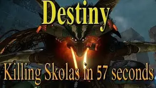 Destiny: Prison of Elders Level 35 Skolas Fight in 57 seconds.