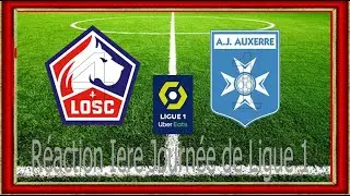 Mon Avis sur le  Premier Match de Ligue 1 Lille-Auxerre