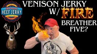 NOTE TO SELF-DON’T INHALE WHILE EATING! Venison Jerky- Jeff’sFamous Beef Jerky