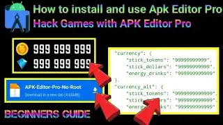 How to Install & Use APK Editor Pro | Hack & Modify Games (No Root Needed)