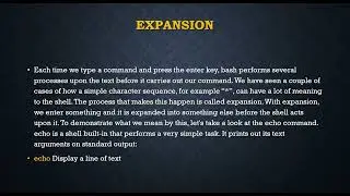 Linux | Expansions | Part II