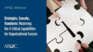 Strategize, Execute, Transform: Mastering the 14 Critical Capabilities for Organizational Success