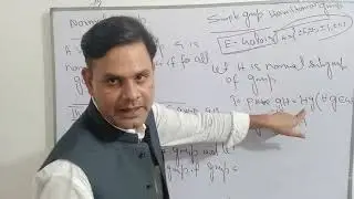 Normal subgroup in group theory-normal subgroup examples|| simple group||hamiltanion group