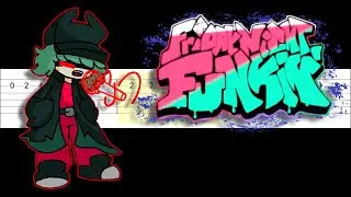 Unleashed - Friday Night Funkin - VS Garcello (Easy Guitar Tabs Tutorial)