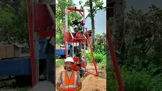 Versatile hole digging machine 