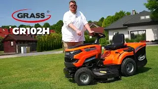 Wielofunkcyjne narzędzie do Twojego ogrodu! Traktor Grass GR102H