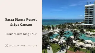 Garza Blanca Resort and Spa Cancun Junior King Suite Tour