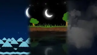 Cartoon Background Video Loops - Animated Cartoon Landscapes Motion Backgrounds for kids videos