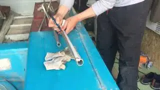 Как загнуть трубу алюминиевую за 1 минуту
