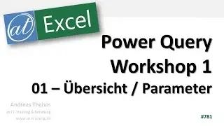 Power Query - Parameter steuern Abfragen - Workshop 1.1