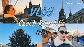 VLOG from Czech Republic || приехали в Брно на два часа, обзор местного магазина, готика=любовь
