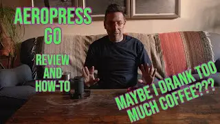 Aeropress GO travel coffee maker gets me ELEVATED! - Review and How-To