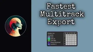 How to Make Stems in Reaper: Region Render Matrix the Fastest Multitrack Export
