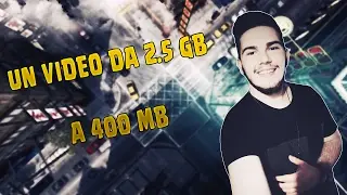 COME RIDURRE IL PESO DI UN VIDEO SENZA PERDITE DI QUALITA' || Borti™