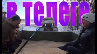 В телеге с зерном среди диких зверей!
