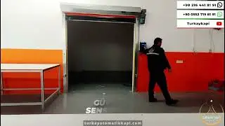 Hızlı Pvc Sarmal Branda Kapı  - Türkay Otomatik Kapı