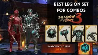 Shadow Colossus New Set Shadow Fight 3 || New Legion Set SF3 - The Best Legion Set For Combos ? ||