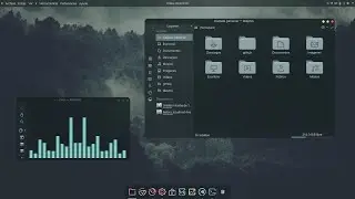 KDE Plasma Theme Tutorial - Ant Dark (Blur) Tutorial | Fedora 37 Workstation Desktop Customization