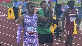 Quincy Wilson 44.59!!! Men’s 400m Semi-finals Heat 2, 2024 U.S. Olympic Trials, Deadmon 44.44