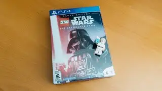 LEGO Star Wars The Skywalker Saga Deluxe Edition Unboxing (PS4)