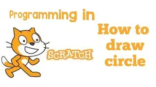 How to draw circle in scratch//programming in scratch//learn it