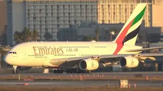 Winter Evening HEAVIES at LAX | Los Angeles International Airport