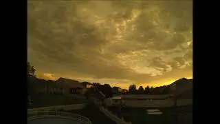 Time-Lapse - Crazy Clouds Before and After Storm