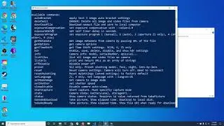 RICOH THETA API Command Line Tester