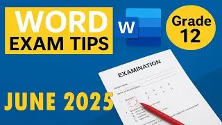 Grade 12 CAT June 2025 Exam | Word Section EXPLAINED in 10 Minutes!