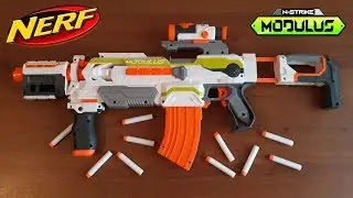 Бластер Нерф NERF N Strike Modulus ECS-10 B1538 Автоматическая подача патронов Автомат