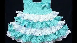 Летний Сарафан для Девочки Крючком 2020 / Summer Dress for Girl Hook / Sommerkleider für Mädchen