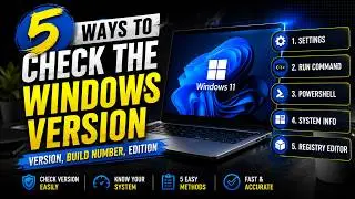 How to Check Windows 11 Version | Check Windows 11 Version, Build Number, Edition in 5 Ways
