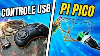 Transforming a Mega Drive Controller into USB with Pi Pico - First Step of the Project!