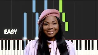 Mercy Chinwo - Obinasom | EASY PIANO TUTORIAL BY Extreme Midi