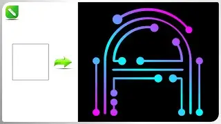 Create Tech Letter Logos using CorelDraw Arrowhead