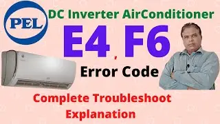 Pel Dc Inverter Ac E4 F6 Error code | Pel e4 error code | Pel f6 error code | Pel ac error code