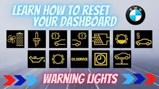 BMW 335i Oil Change Reset, Service Vehicle Check Reset, Front & Rear Brake Pads Reset