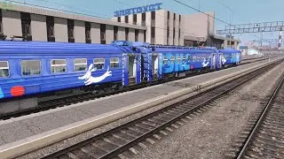 Trainz Railroad Simulator 2019 обзор маршрута Челябинск - Златоуст