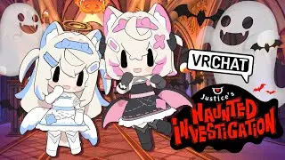 【JUSTICE'S HAUNTED INVESTIGATION in VRCHAT】spookiest demon guard dogs to ever exist 🐾 【FUWAMOCO POV】