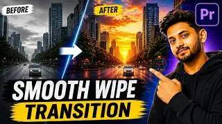 How To Create a WIPE TRANSITIONS Effect!! Super Easy (Premiere Pro)