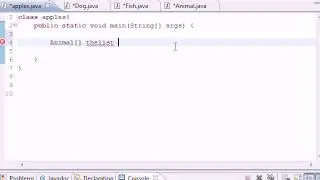 Java Programming Tutorial   61   Simple Polymorphic Program