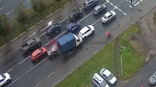 ДТП 09.10.2023 перекресток просп. Фрунзе / ул. Академика Колмогорова