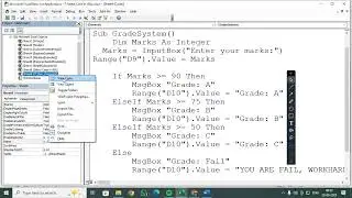 08 VBA If   Else statement