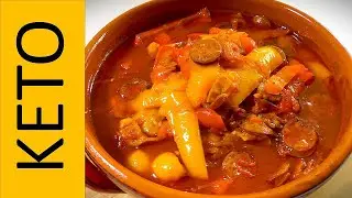 Ragú de Pimentos y Chorizos Ahumados - Keto