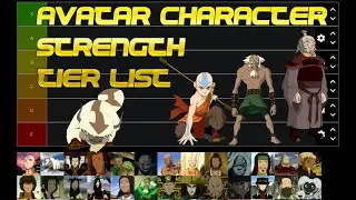 Avatar Character Strength Tier List