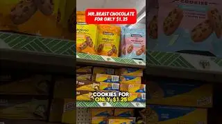 Mr.Beast Chocolate (feastables) on sale in Dollar Tree for only $1.25 😱😱😱