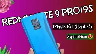 Masik 16.1 Stable 5 Almost Stable MIUI 12 Rom For Redmi Note 9 Pro/9S | Installation &  Review | 🔥