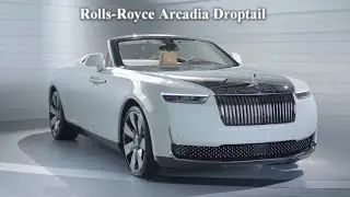 Новый  Rolls Royce Arcadia Droptail. Третий шедевр из четырёх автомобилей сделанных под заказ