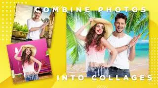 Copy Paste Photo Collages - Cut, Copy Paste Photos and change Background